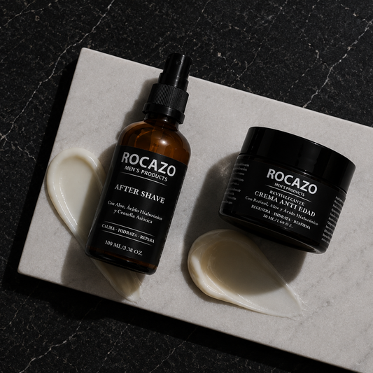 Cuidado facial masculino ROCAZO