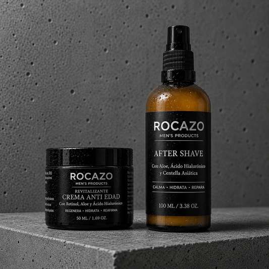 Discipline Pack ROCAZO - After Shave y Crema Anti-Edad para hombre