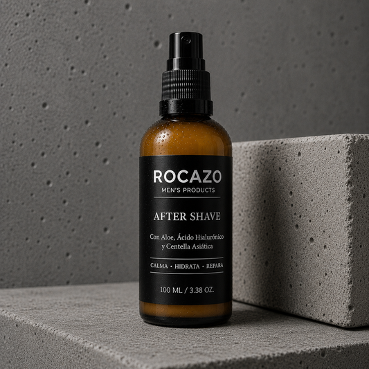 After Shave ROCAZO 100 ml para hombre - frasco con bomba dispensadora