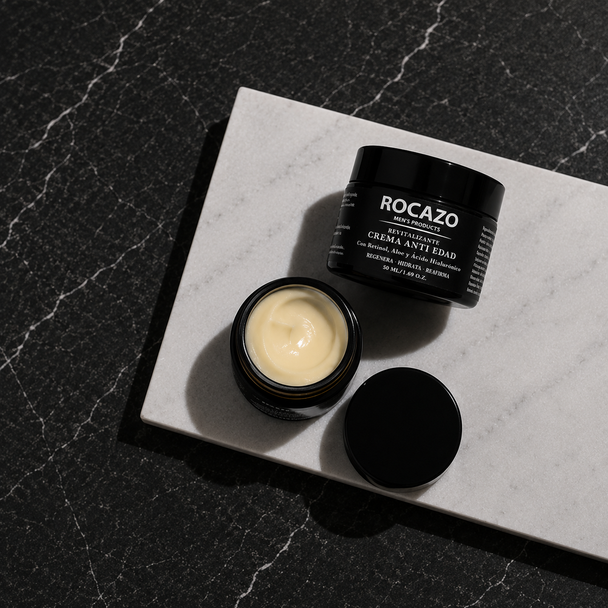 Crema Anti-Edad ROCAZO con centella asiática y aloe vera